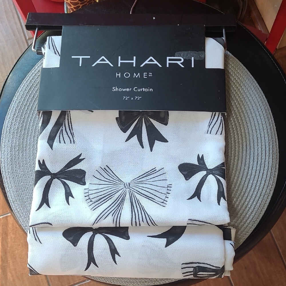 Tahari Bows Shower Curtain